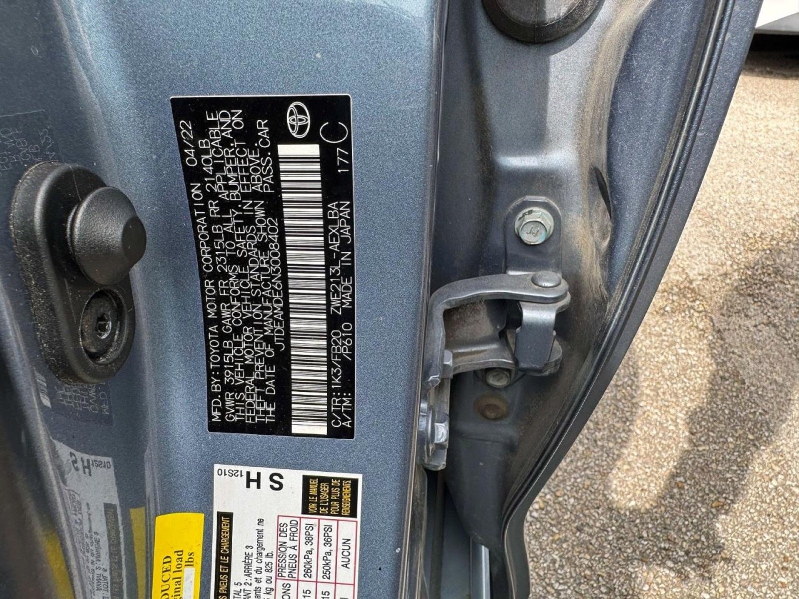 Additional photograph of 2022 Toyota Corolla Hybrid LE